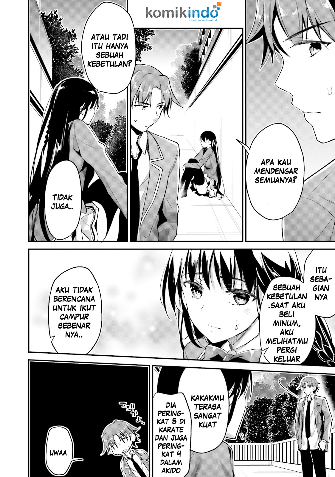 Youkoso Jitsuryoku Shijou Shugi no Kyoushitsu e Chapter 6 - halaman 23