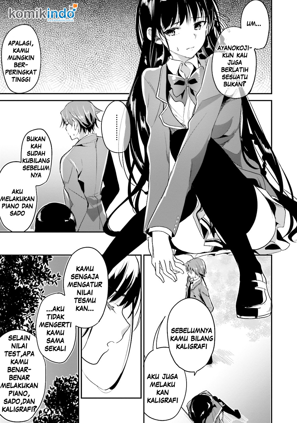 Youkoso Jitsuryoku Shijou Shugi no Kyoushitsu e Chapter 6 - halaman 24