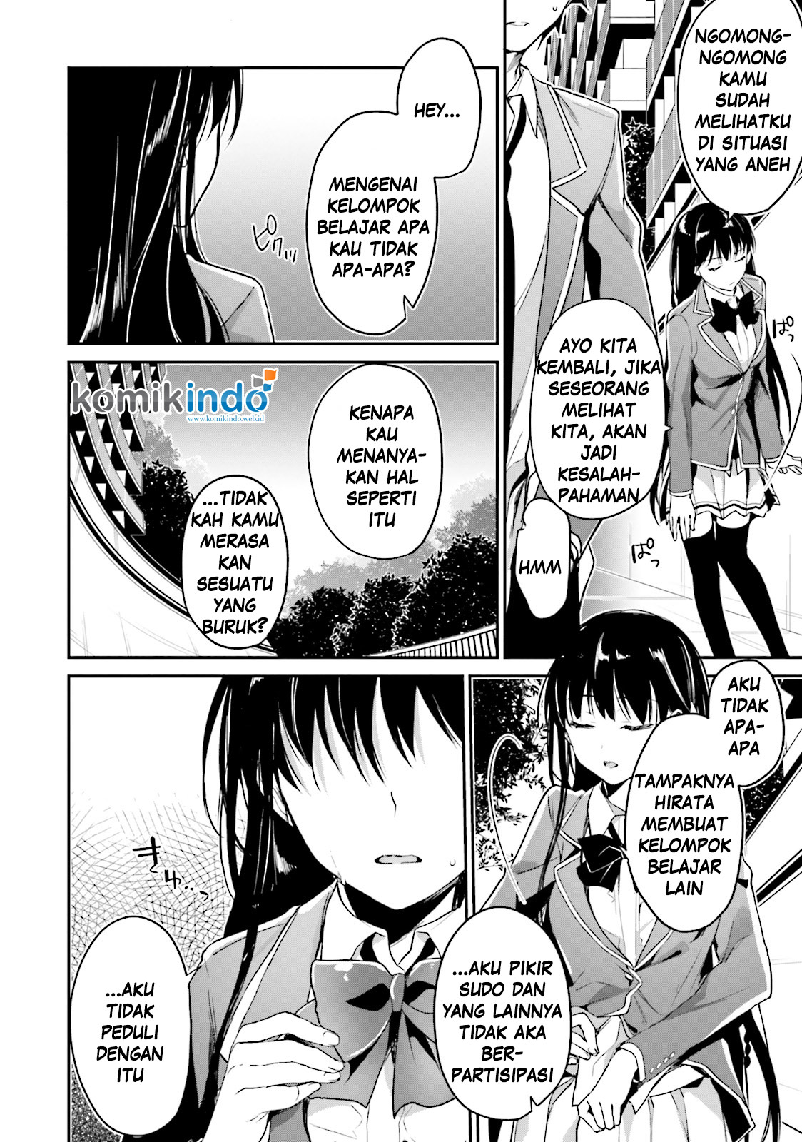 Youkoso Jitsuryoku Shijou Shugi no Kyoushitsu e Chapter 6 - halaman 25