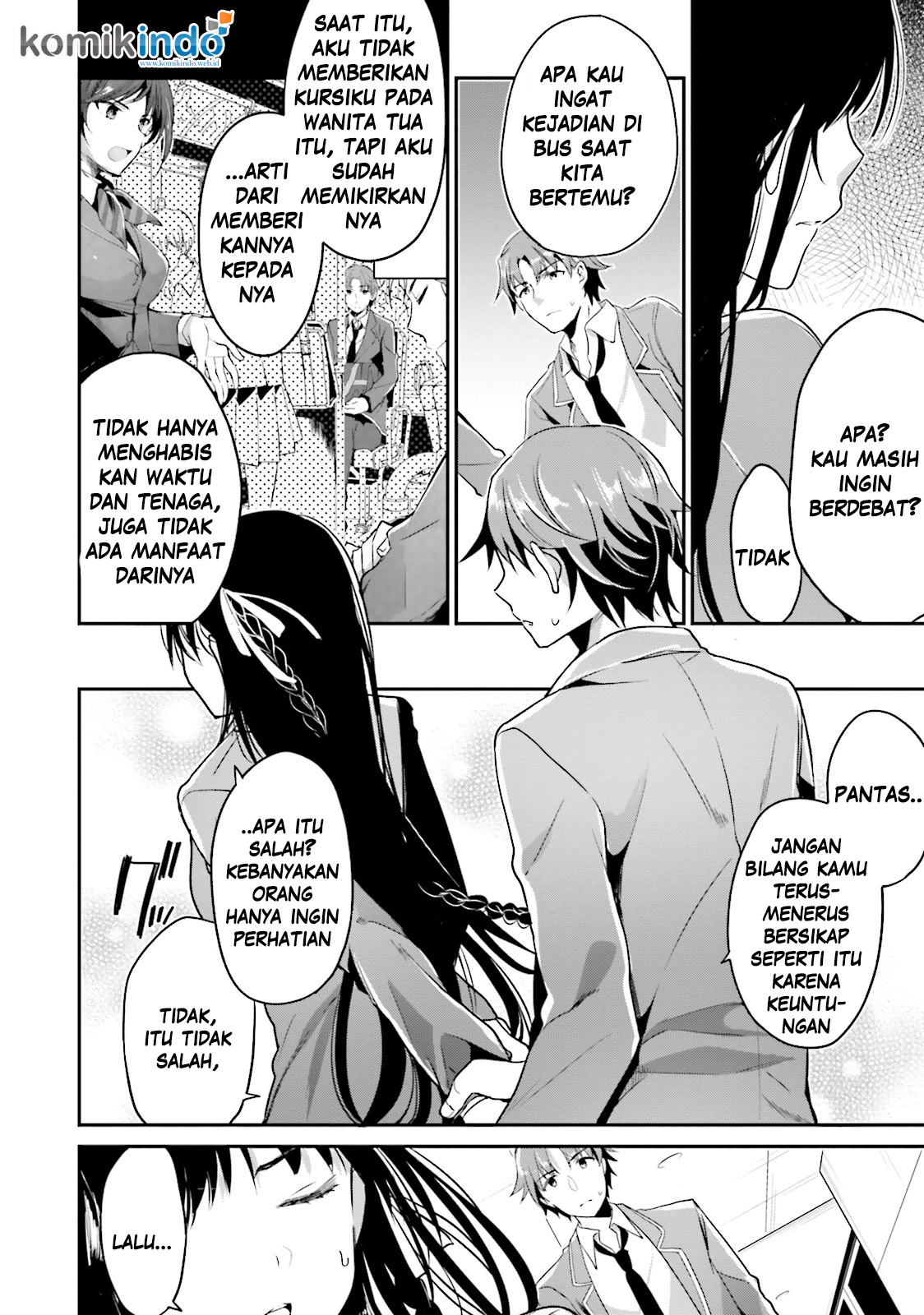 Youkoso Jitsuryoku Shijou Shugi no Kyoushitsu e Chapter 6 - halaman 27