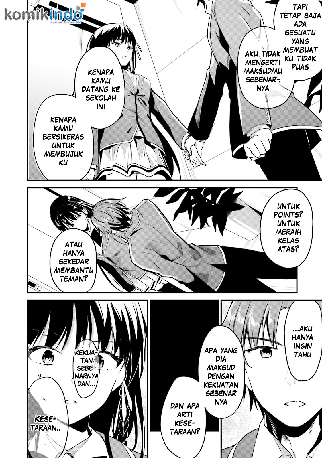 Youkoso Jitsuryoku Shijou Shugi no Kyoushitsu e Chapter 6 - halaman 31