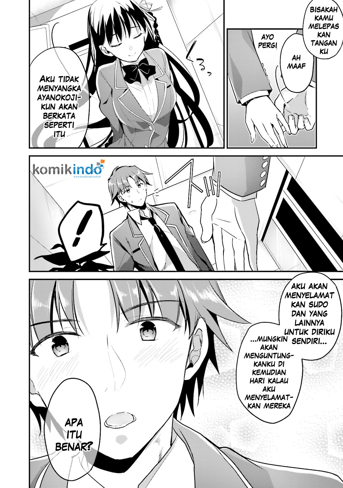 Youkoso Jitsuryoku Shijou Shugi no Kyoushitsu e Chapter 6 - halaman 33