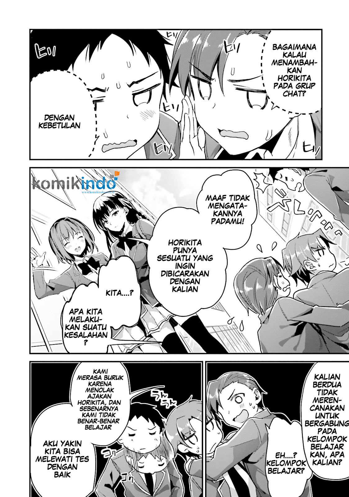 Youkoso Jitsuryoku Shijou Shugi no Kyoushitsu e Chapter 7 - halaman 12