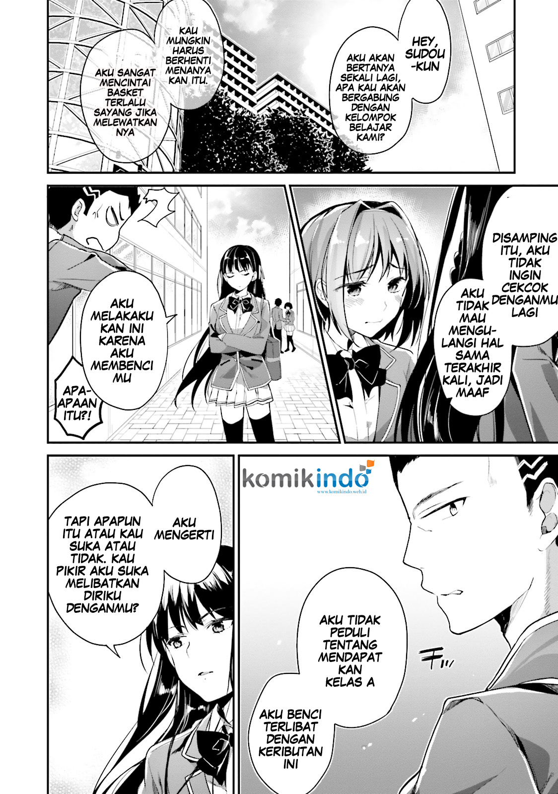 Youkoso Jitsuryoku Shijou Shugi no Kyoushitsu e Chapter 7 - halaman 14