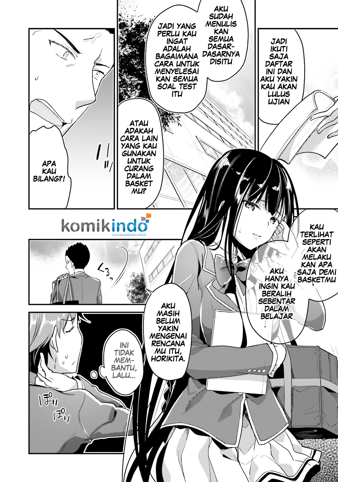 Youkoso Jitsuryoku Shijou Shugi no Kyoushitsu e Chapter 7 - halaman 16