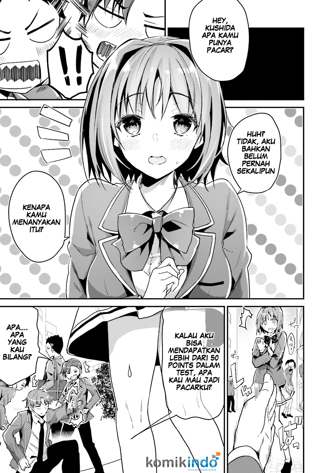 Youkoso Jitsuryoku Shijou Shugi no Kyoushitsu e Chapter 7 - halaman 17