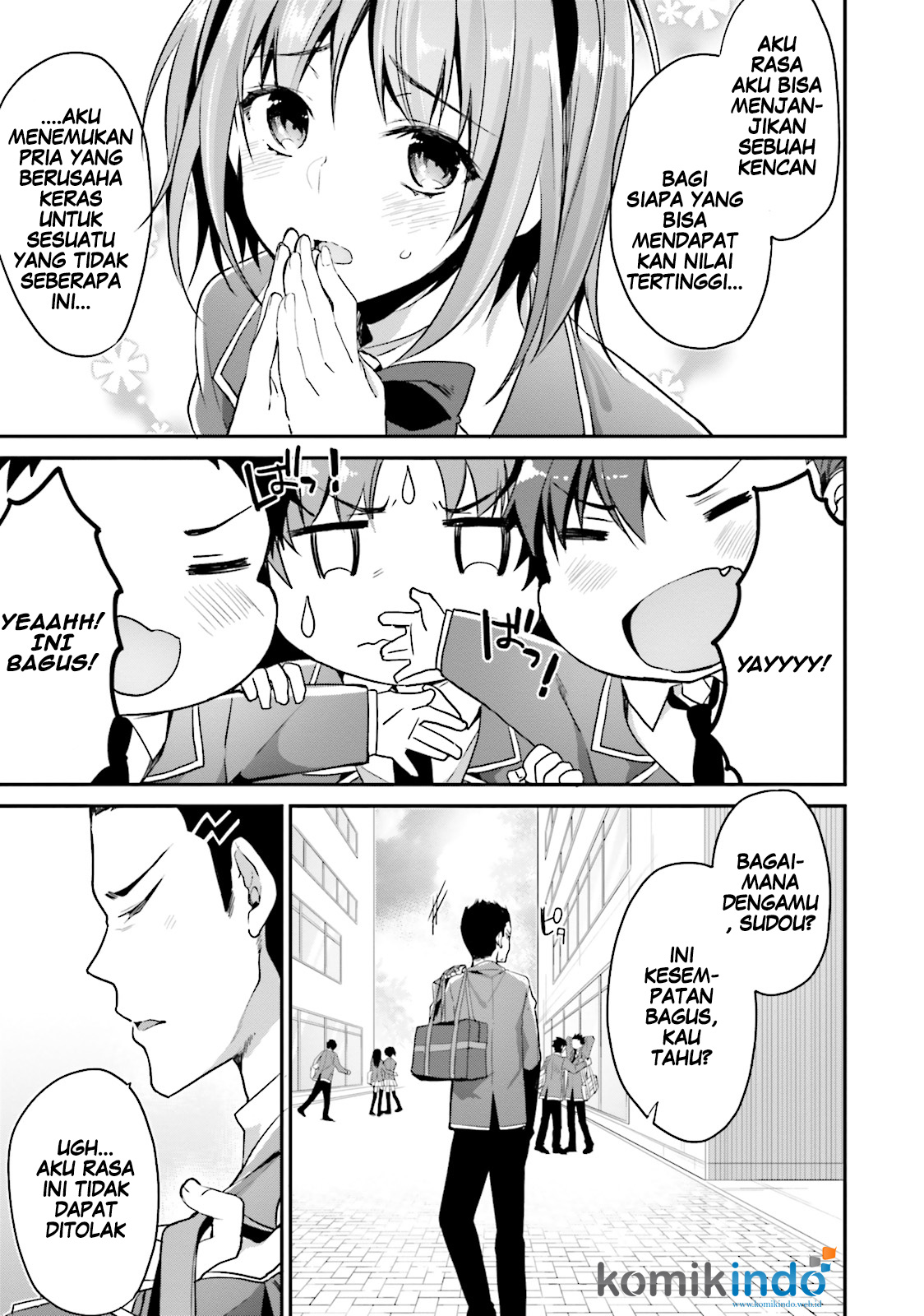 Youkoso Jitsuryoku Shijou Shugi no Kyoushitsu e Chapter 7 - halaman 18