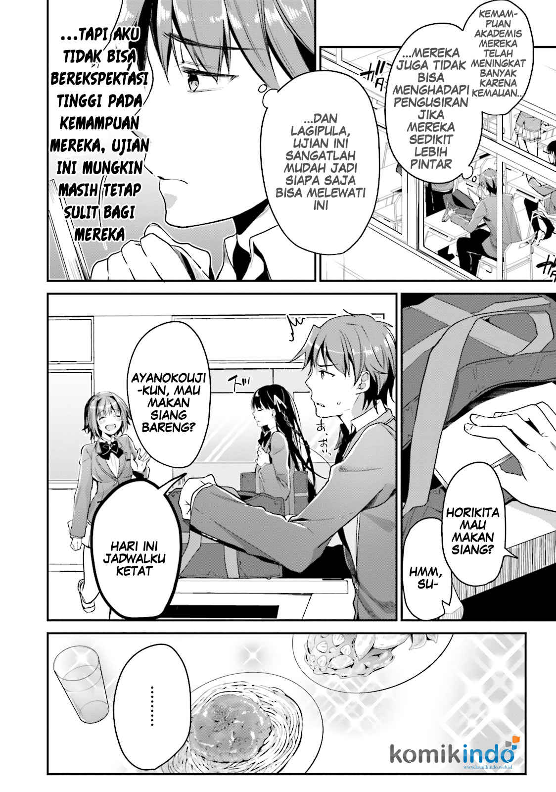 Youkoso Jitsuryoku Shijou Shugi no Kyoushitsu e Chapter 7 - halaman 21