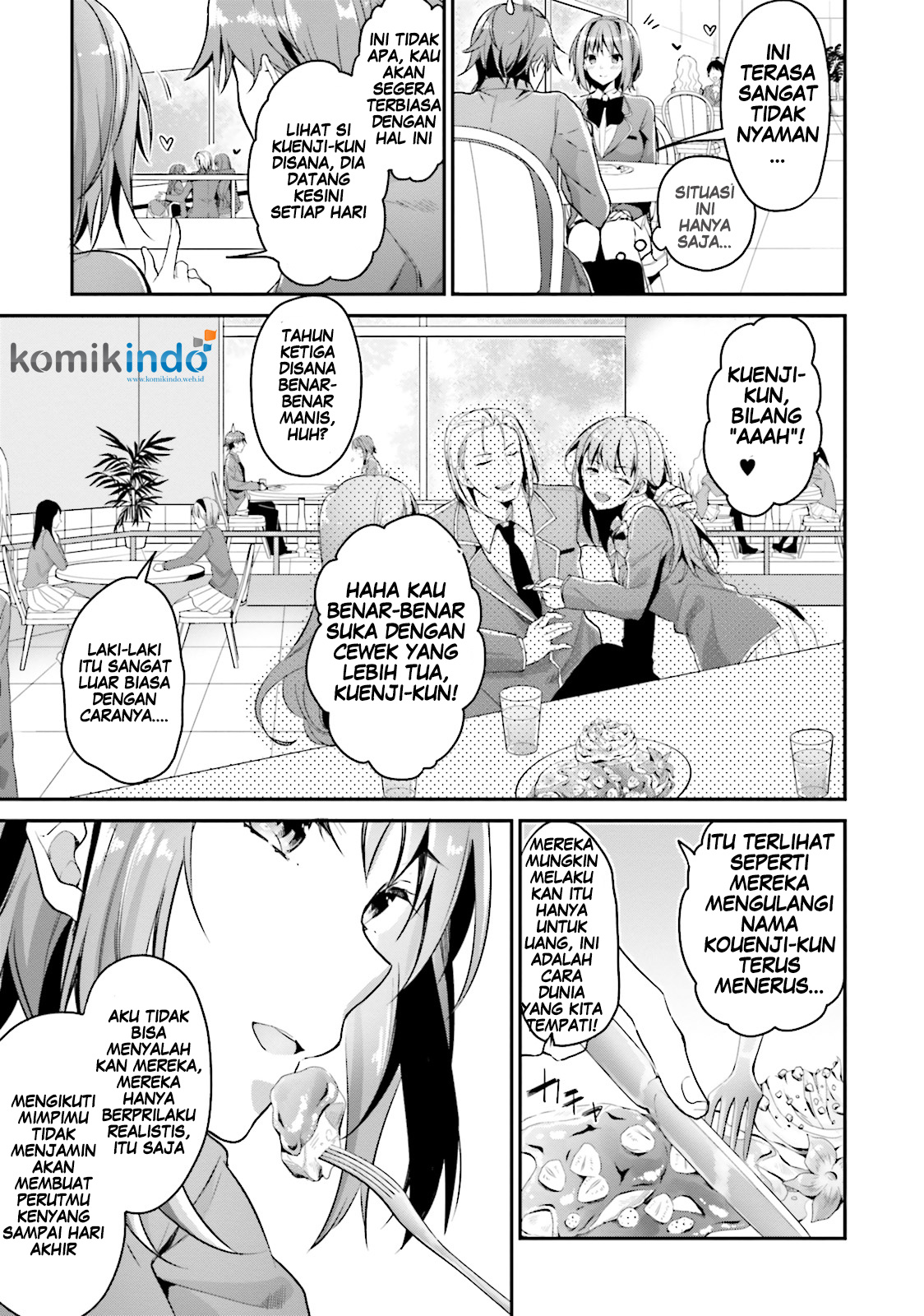Youkoso Jitsuryoku Shijou Shugi no Kyoushitsu e Chapter 7 - halaman 22
