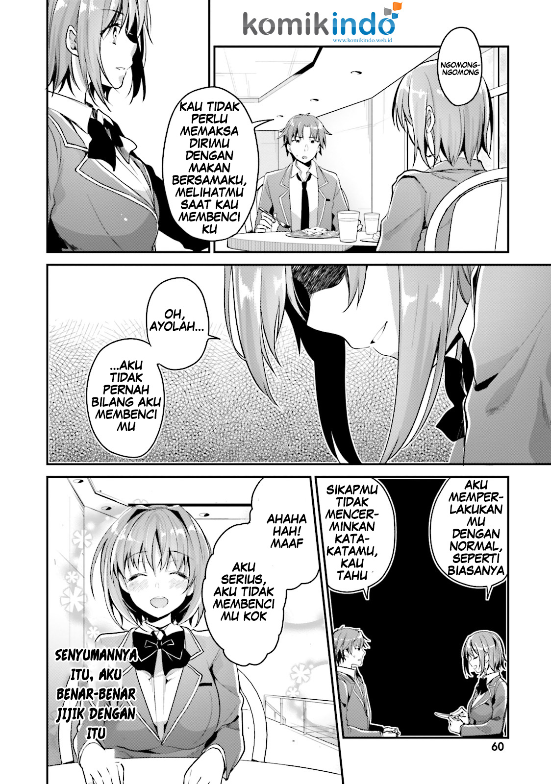 Youkoso Jitsuryoku Shijou Shugi no Kyoushitsu e Chapter 7 - halaman 23