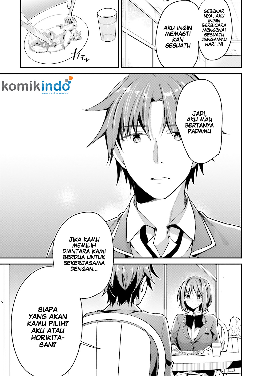 Youkoso Jitsuryoku Shijou Shugi no Kyoushitsu e Chapter 7 - halaman 24
