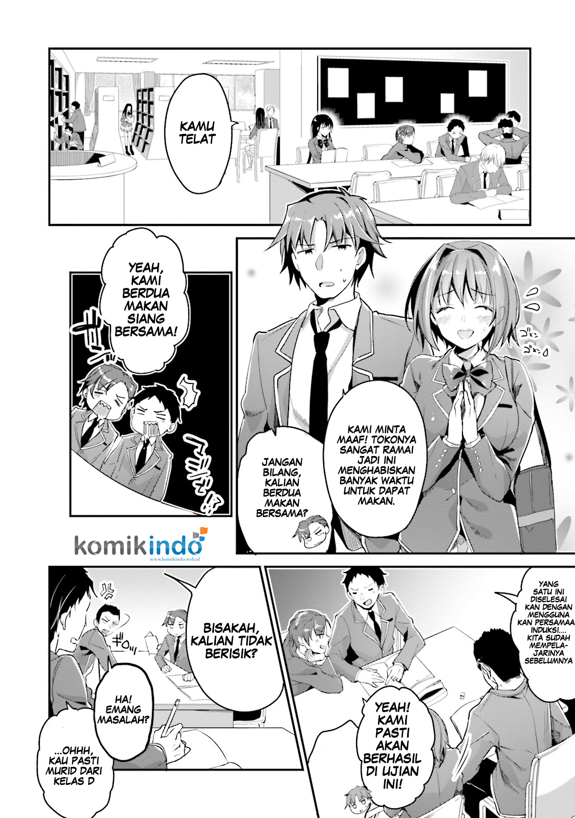 Youkoso Jitsuryoku Shijou Shugi no Kyoushitsu e Chapter 7 - halaman 25