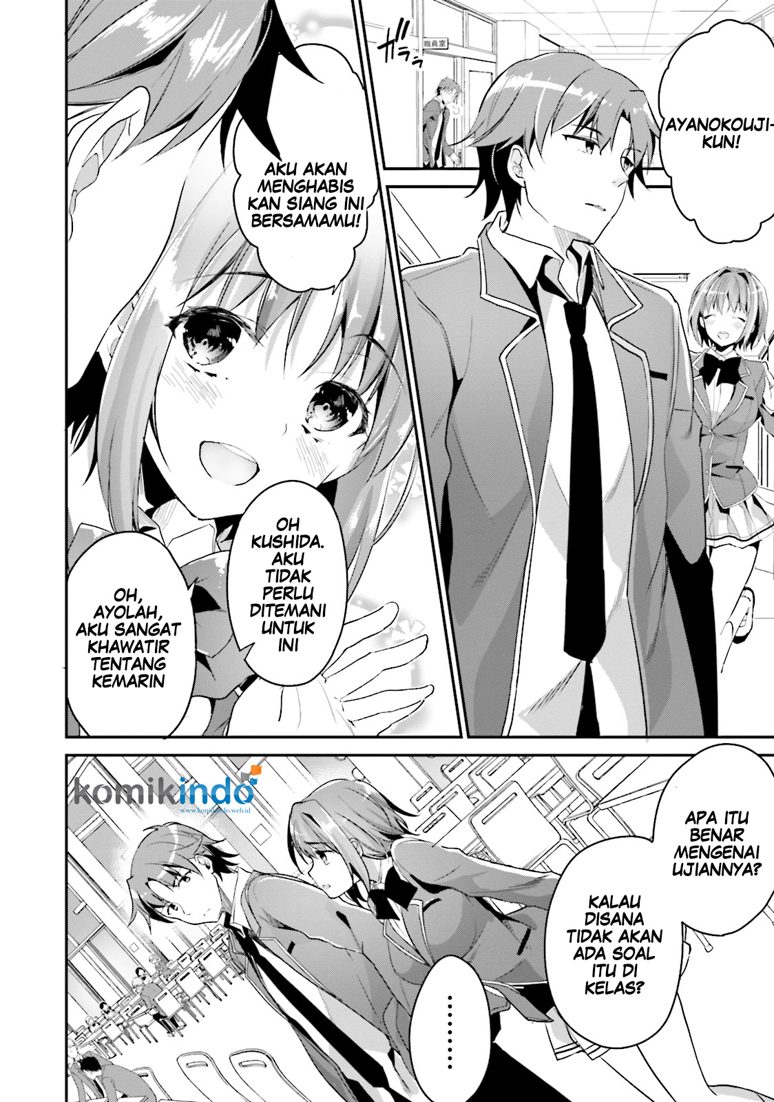 Youkoso Jitsuryoku Shijou Shugi no Kyoushitsu e Chapter 7 - halaman 29
