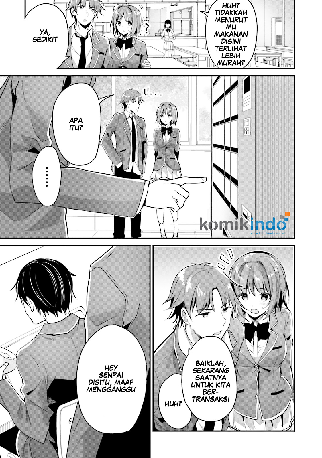 Youkoso Jitsuryoku Shijou Shugi no Kyoushitsu e Chapter 7 - halaman 30