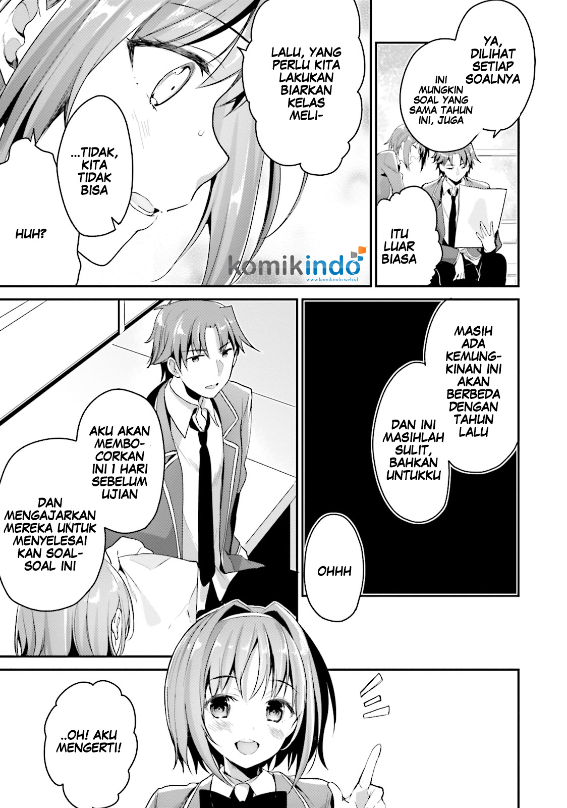 Youkoso Jitsuryoku Shijou Shugi no Kyoushitsu e Chapter 7 - halaman 34