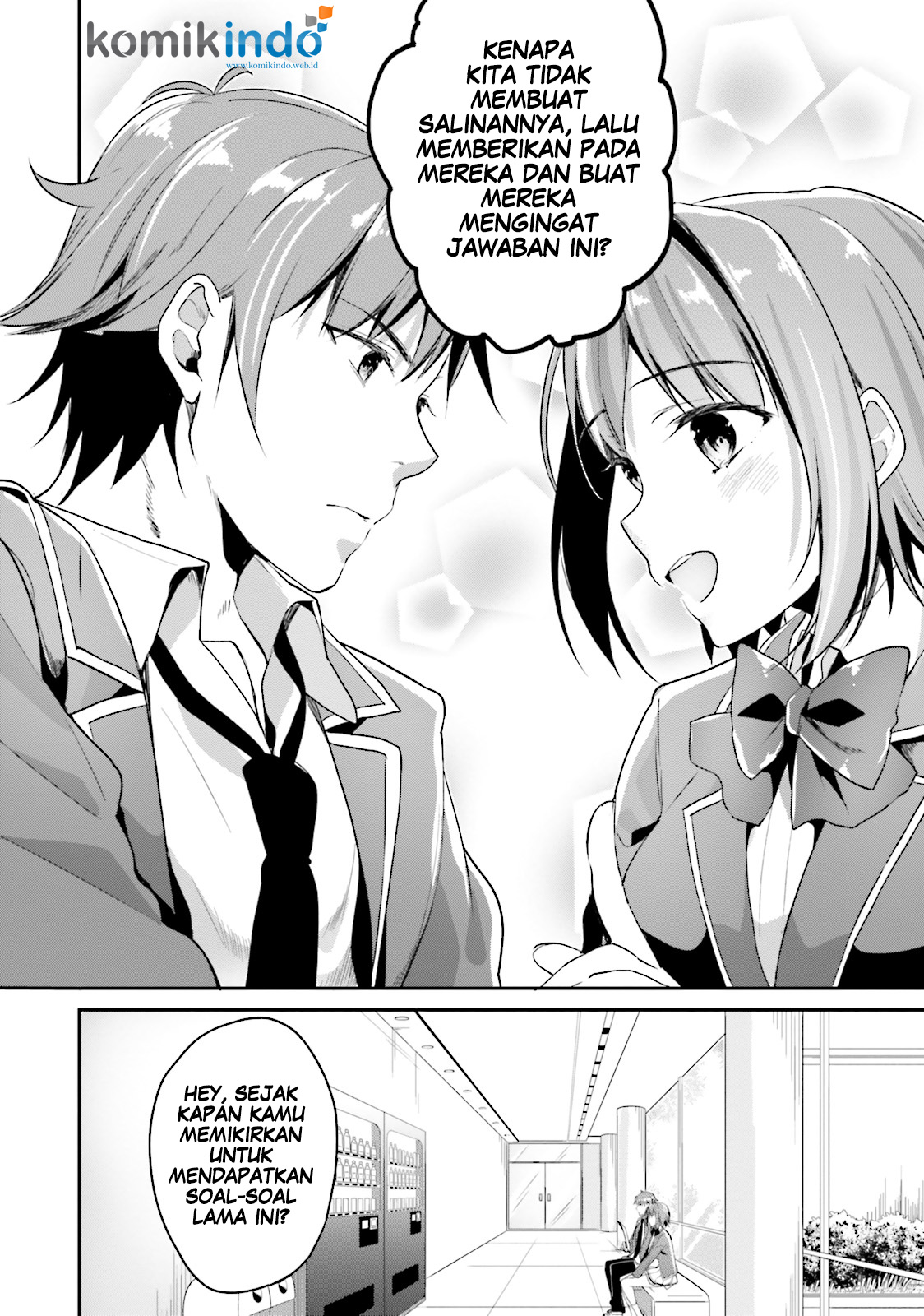 Youkoso Jitsuryoku Shijou Shugi no Kyoushitsu e Chapter 7 - halaman 35
