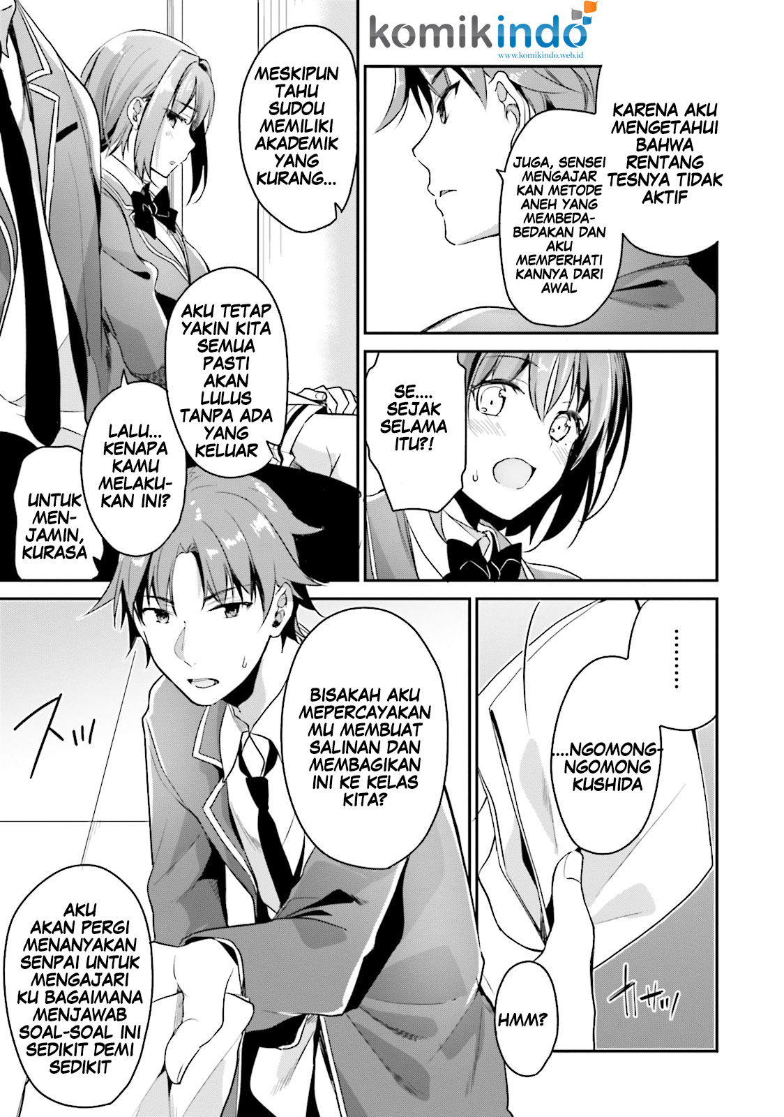 Youkoso Jitsuryoku Shijou Shugi no Kyoushitsu e Chapter 7 - halaman 36