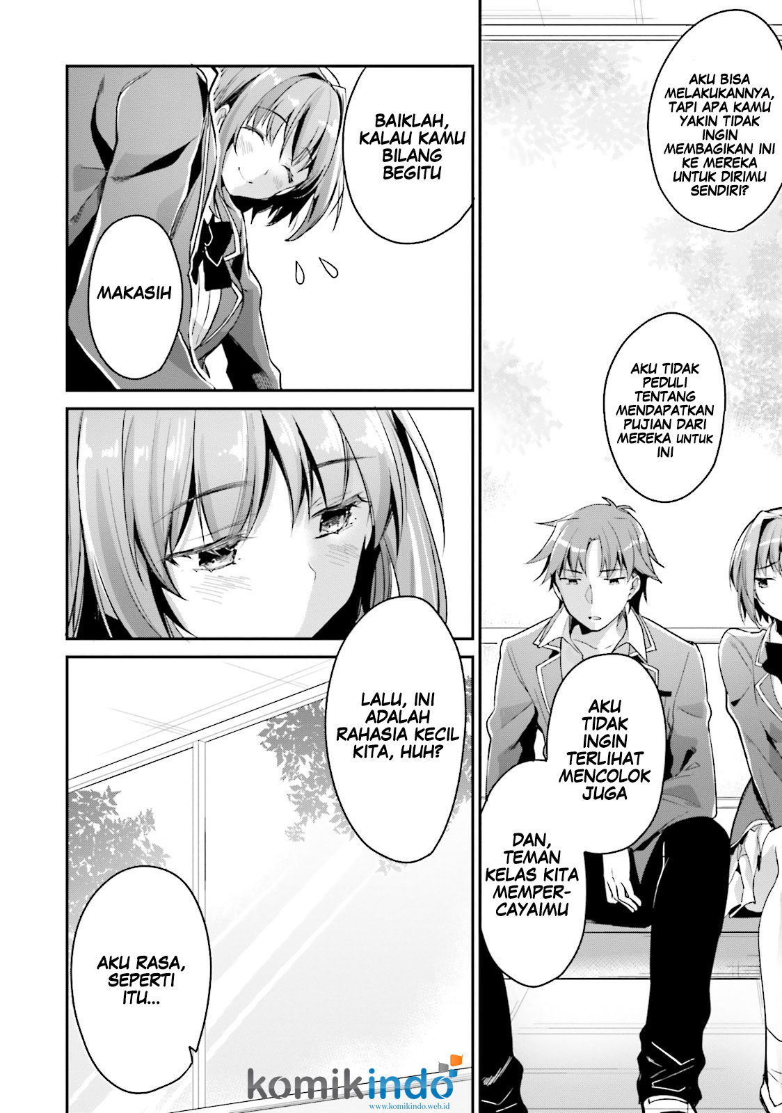 Youkoso Jitsuryoku Shijou Shugi no Kyoushitsu e Chapter 7 - halaman 37