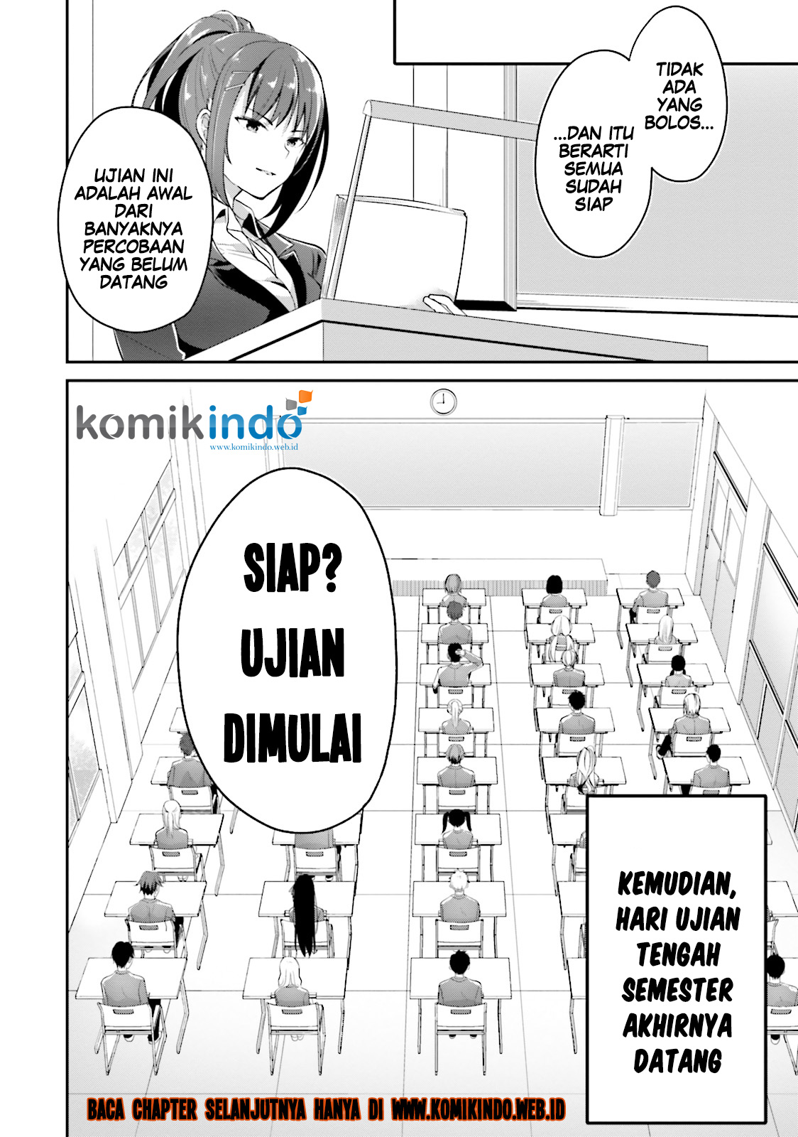 Youkoso Jitsuryoku Shijou Shugi no Kyoushitsu e Chapter 7 - halaman 39