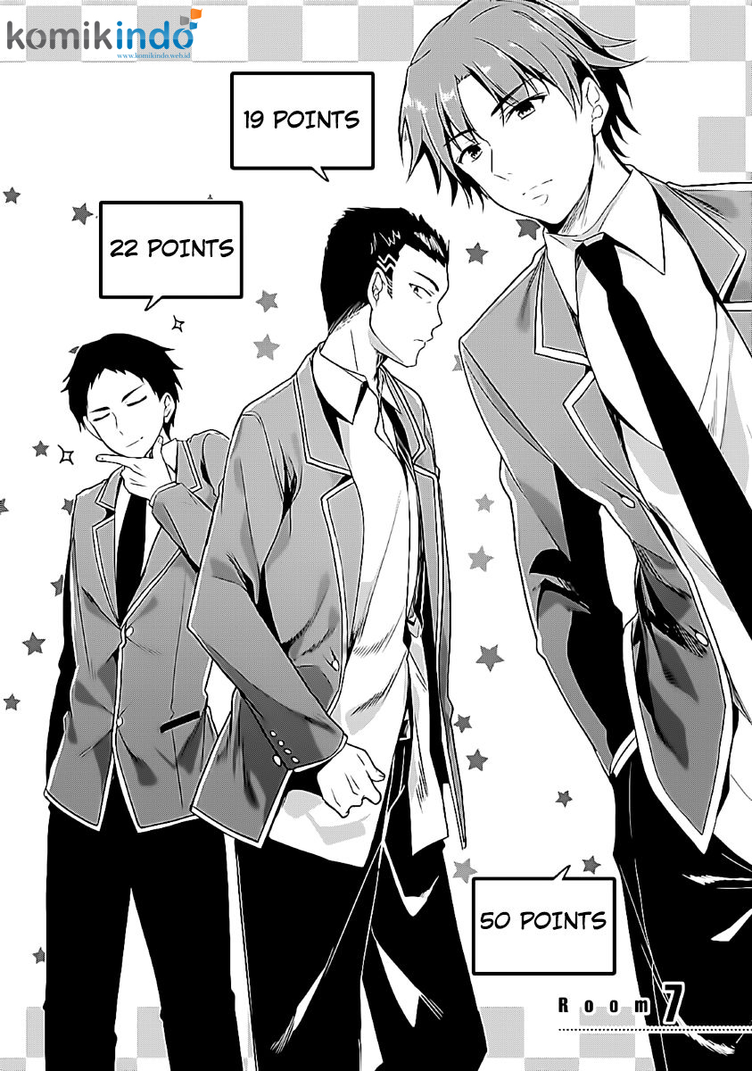 Youkoso Jitsuryoku Shijou Shugi no Kyoushitsu e Chapter 7 - halaman 4
