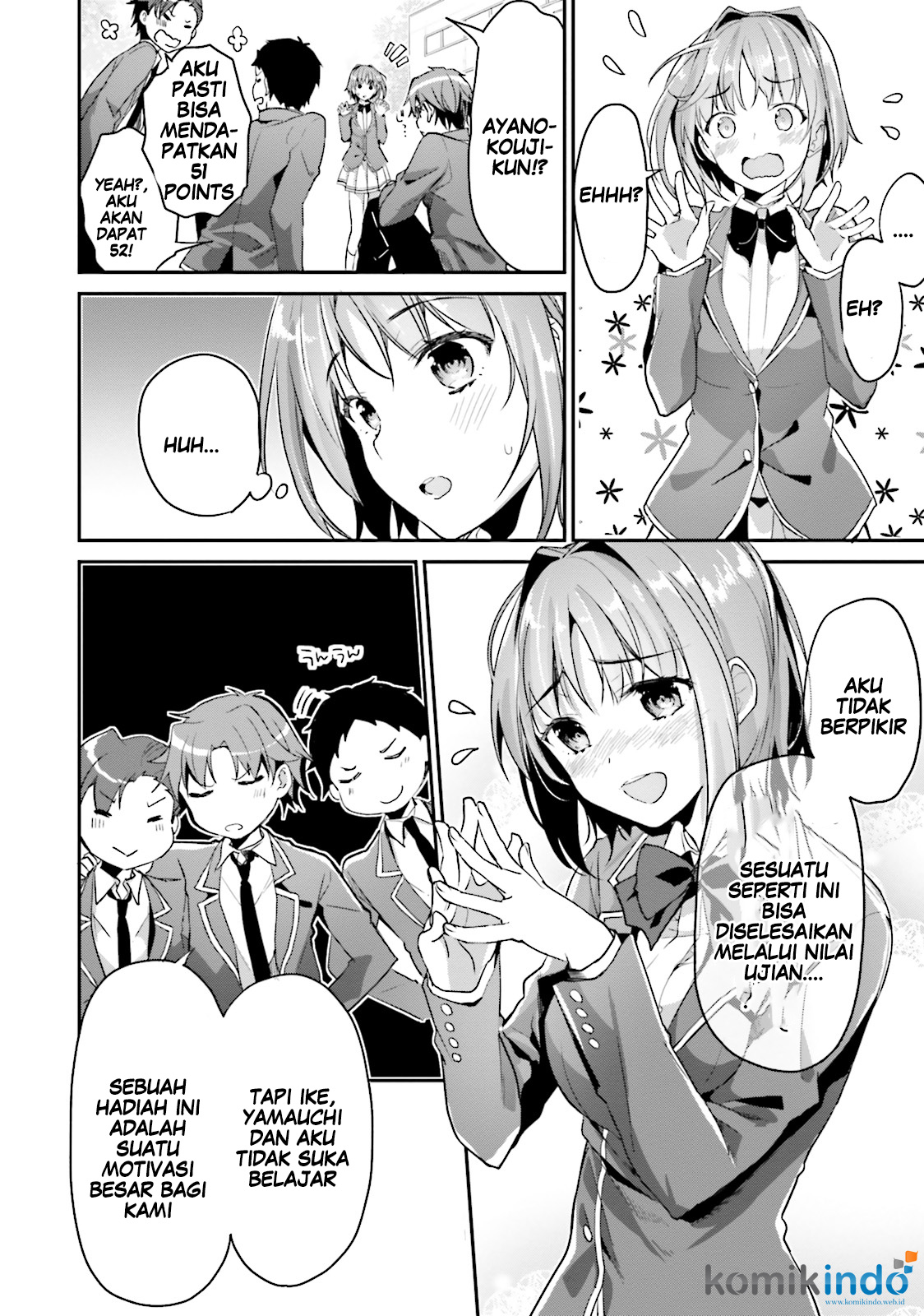Youkoso Jitsuryoku Shijou Shugi no Kyoushitsu e Chapter 7 - halaman 41