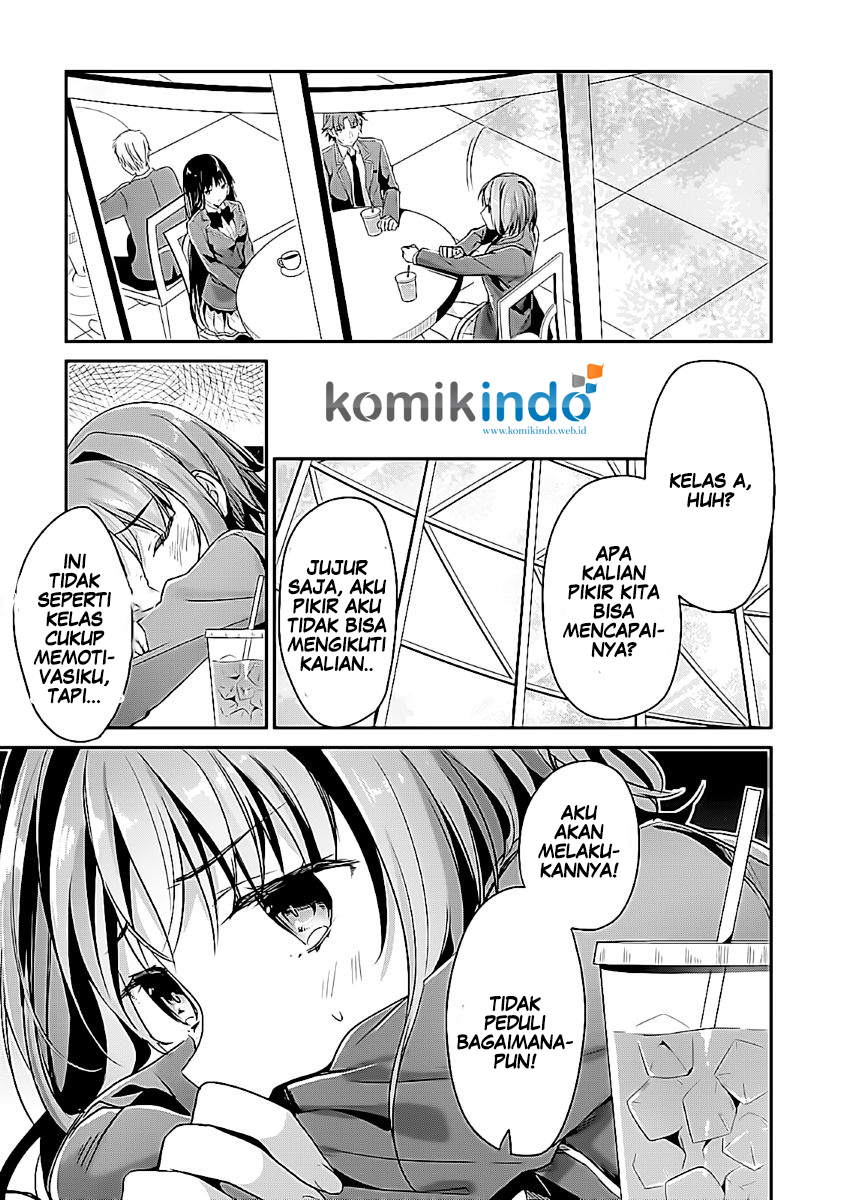 Youkoso Jitsuryoku Shijou Shugi no Kyoushitsu e Chapter 7 - halaman 7
