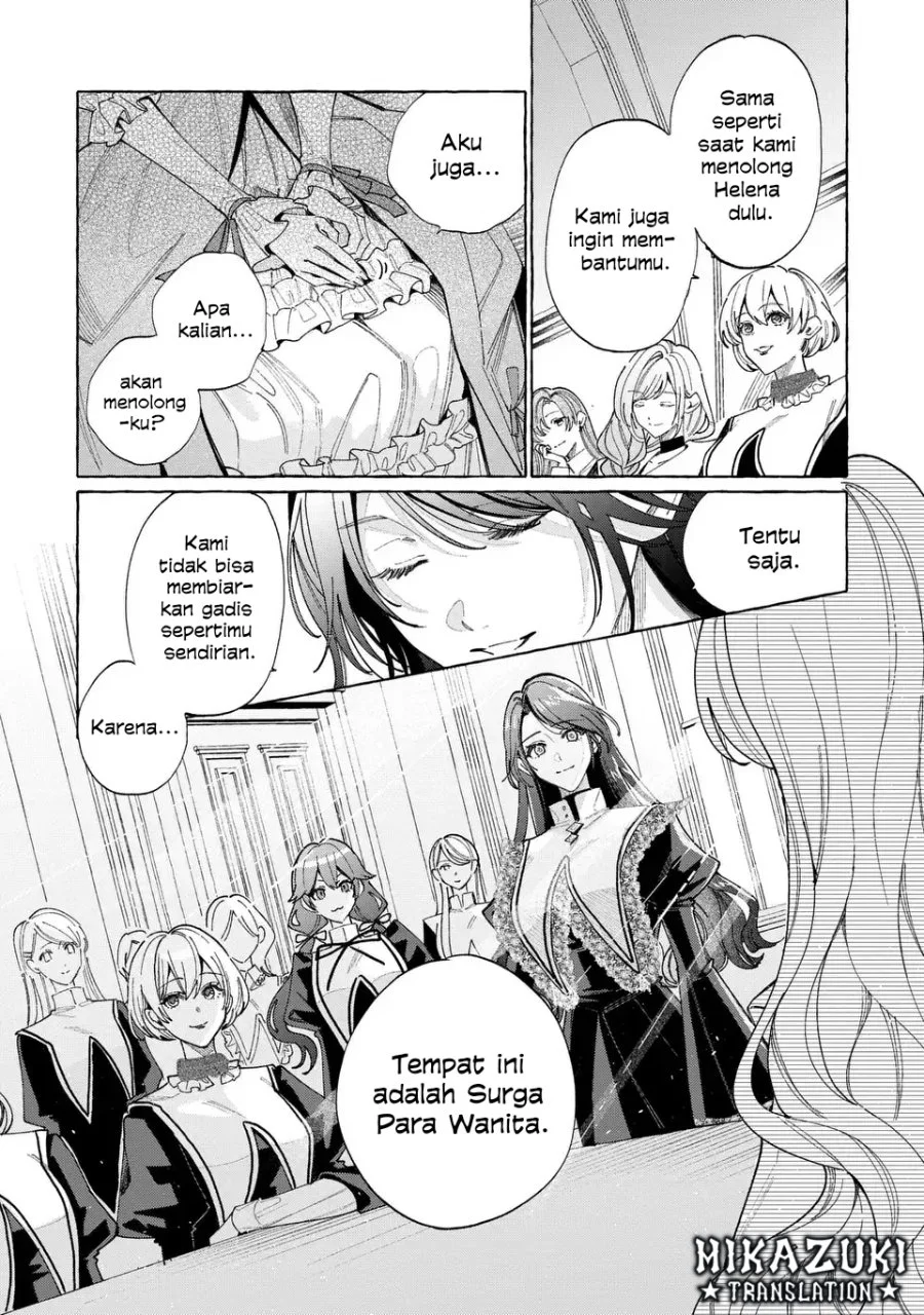 Youkoso Shuudouin e, Koko wa Tsuihou sareta Onna-tachi no Rakuen yo Chapter 4 - halaman 19