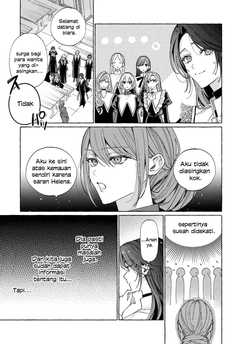 Youkoso Shuudouin e, Koko wa Tsuihou sareta Onna-tachi no Rakuen yo Chapter 7.1 - halaman 8