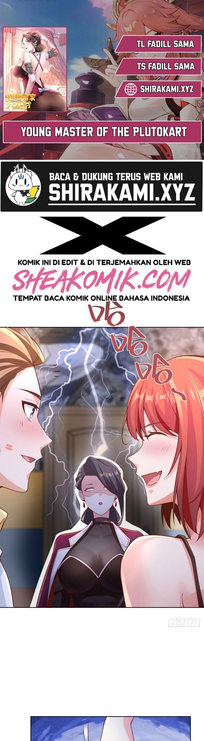 Young Master Of The Plutokart Chapter 10 - halaman 1