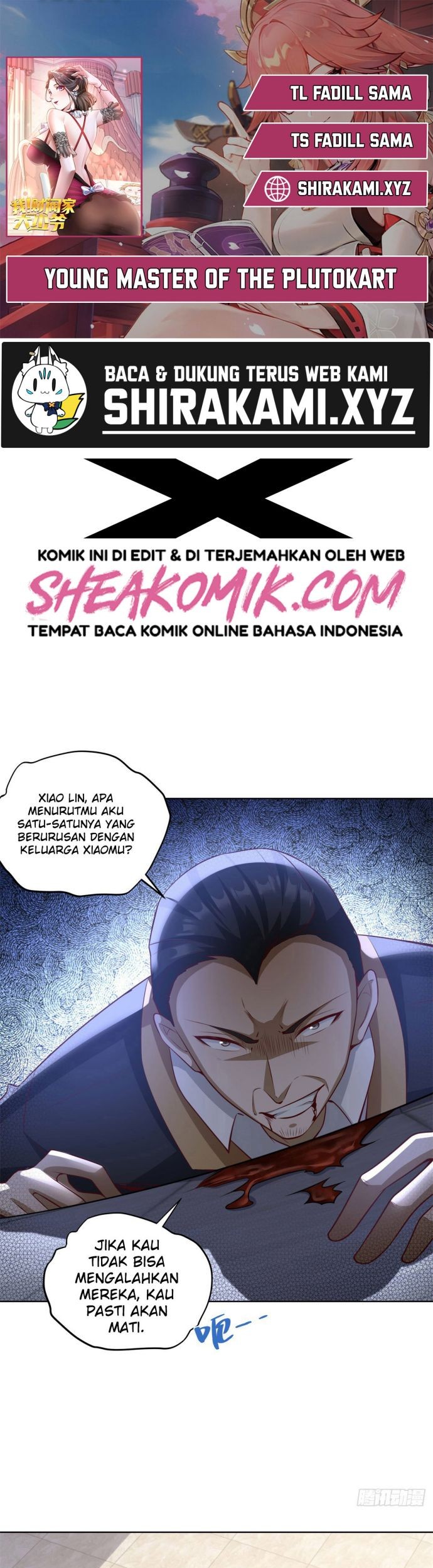 Young Master Of The Plutokart Chapter 13 - halaman 1