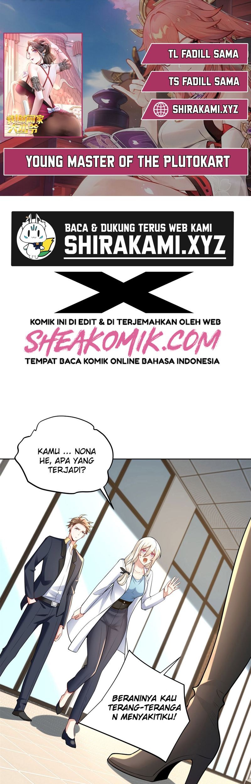 Young Master Of The Plutokart Chapter 17 - halaman 1