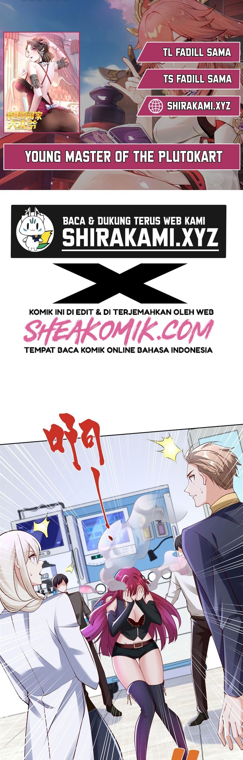 Young Master Of The Plutokart Chapter 18 - halaman 1