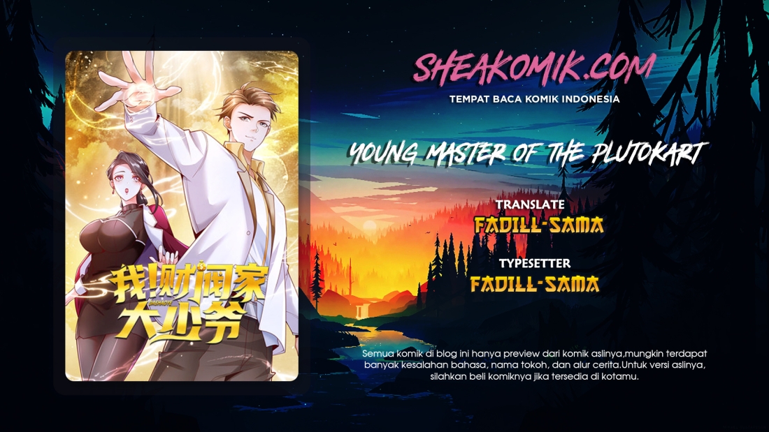 Young Master Of The Plutokart Chapter 2 - halaman 1