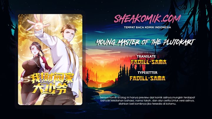 Young Master Of The Plutokart Chapter 5 - halaman 1