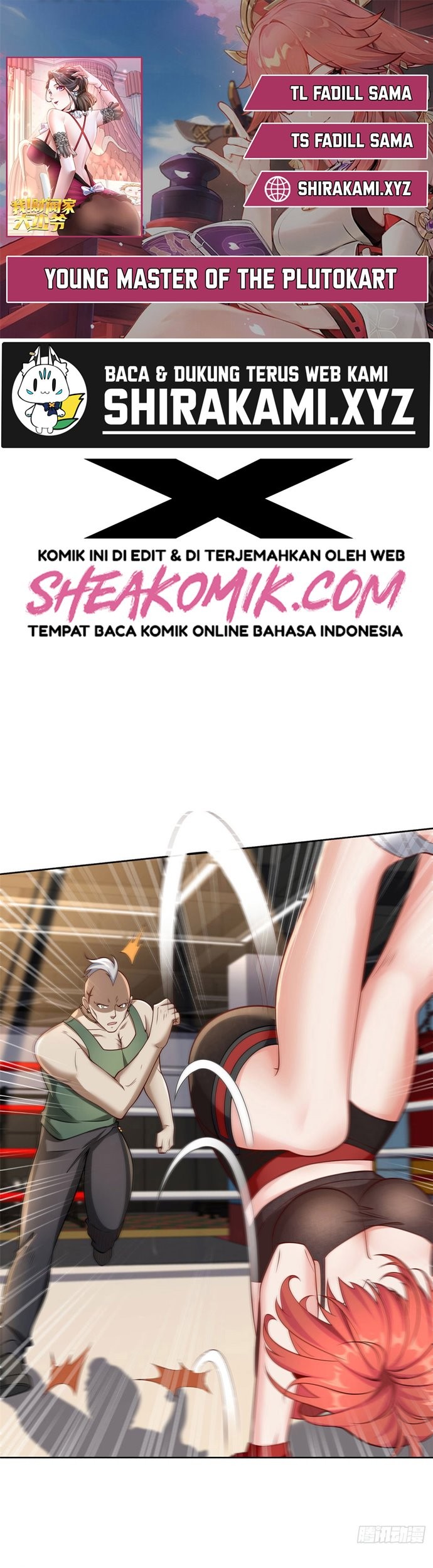Young Master Of The Plutokart Chapter 9 - halaman 1