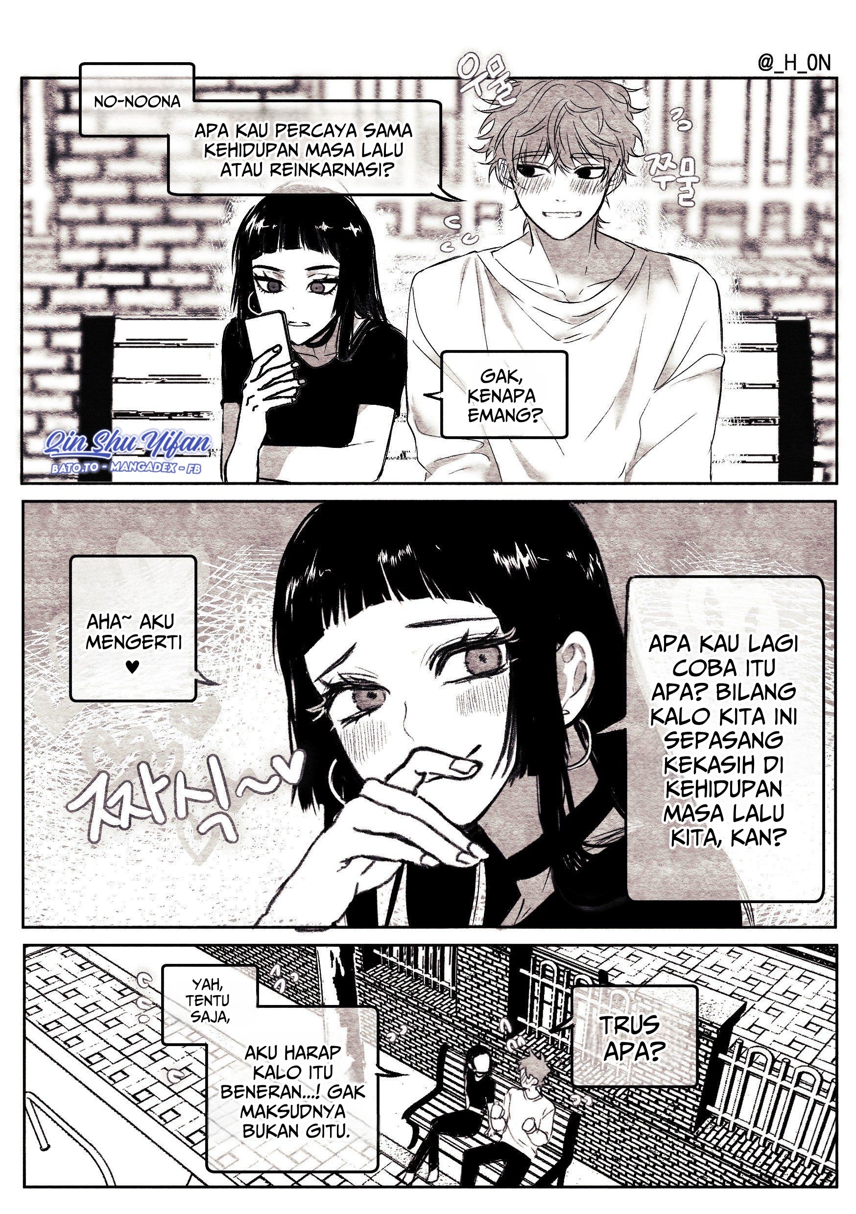 Younger Boyfriend Who Drives the Older Woman Crazy Chapter 0 - halaman 1