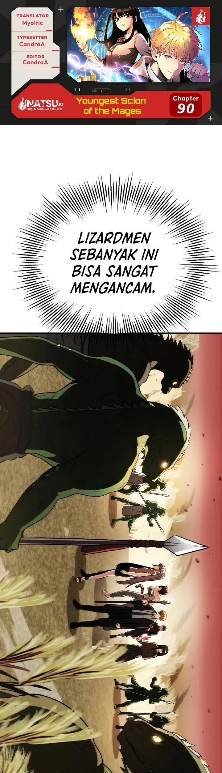 Youngest Scion of the Mages Chapter 90 - halaman 1