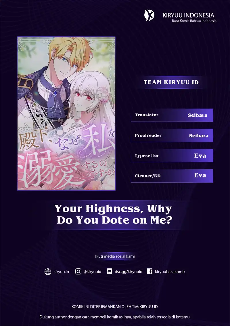Your Highness, Why Do You Dote on Me So Much? Chapter 10 - halaman 1
