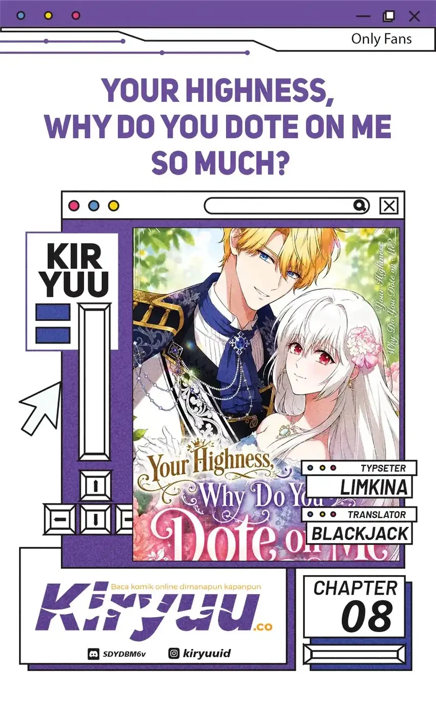 Your Highness, Why Do You Dote on Me So Much? Chapter 8 - halaman 1