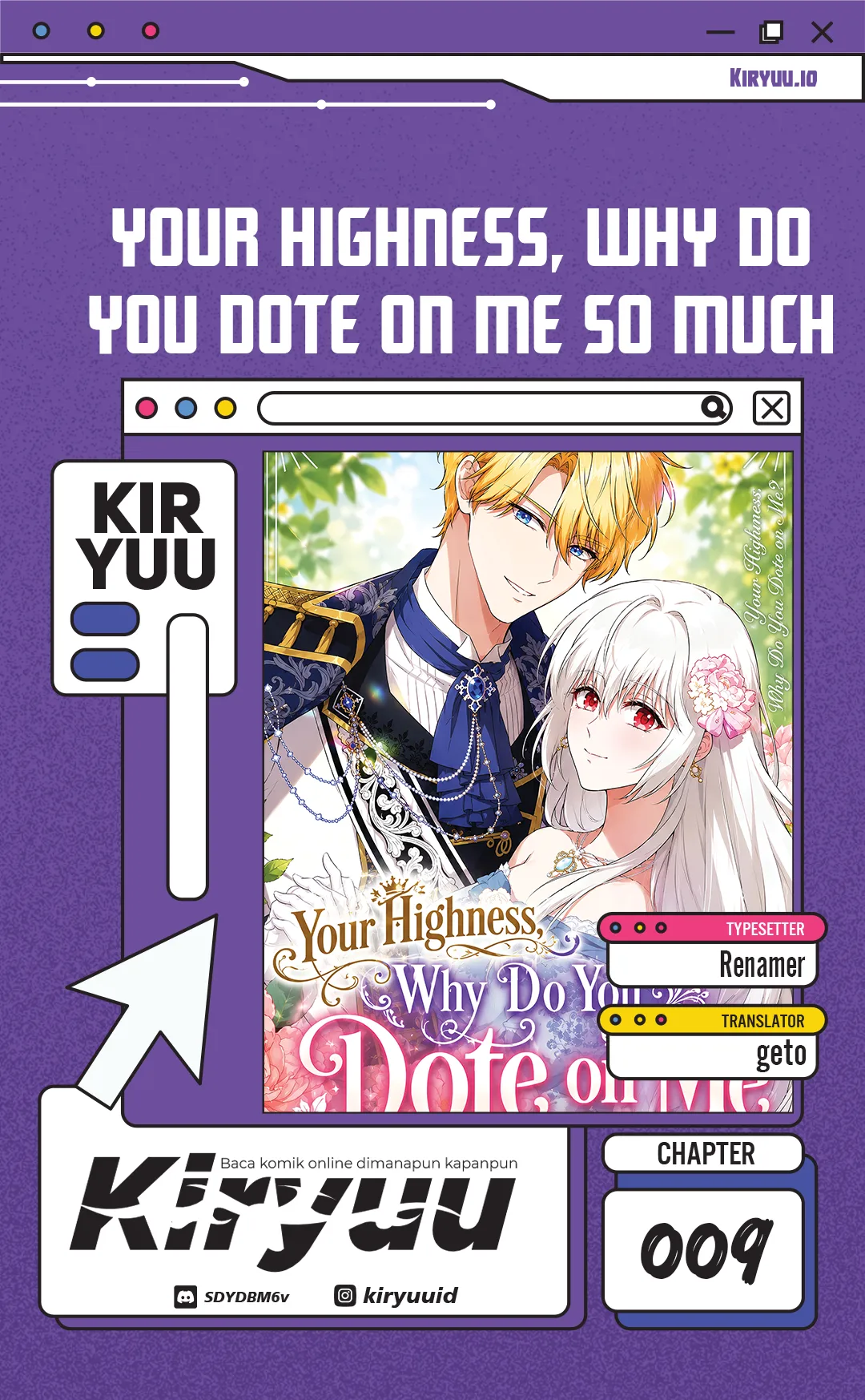 Your Highness, Why Do You Dote on Me So Much? Chapter 9 - halaman 1