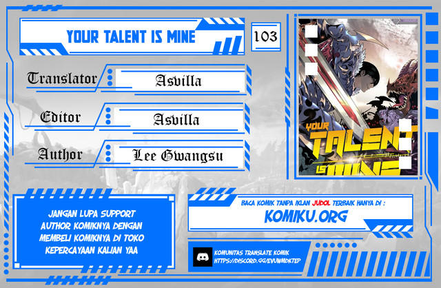Your Talent is Mine Chapter 103 - halaman 1