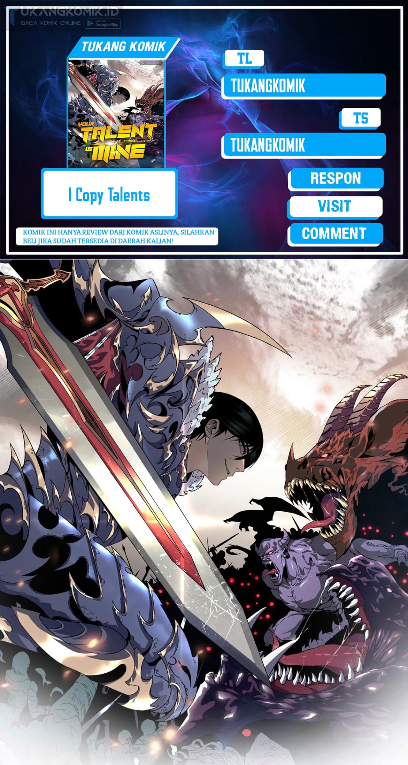 Your Talent is Mine Chapter 87 - halaman 1
