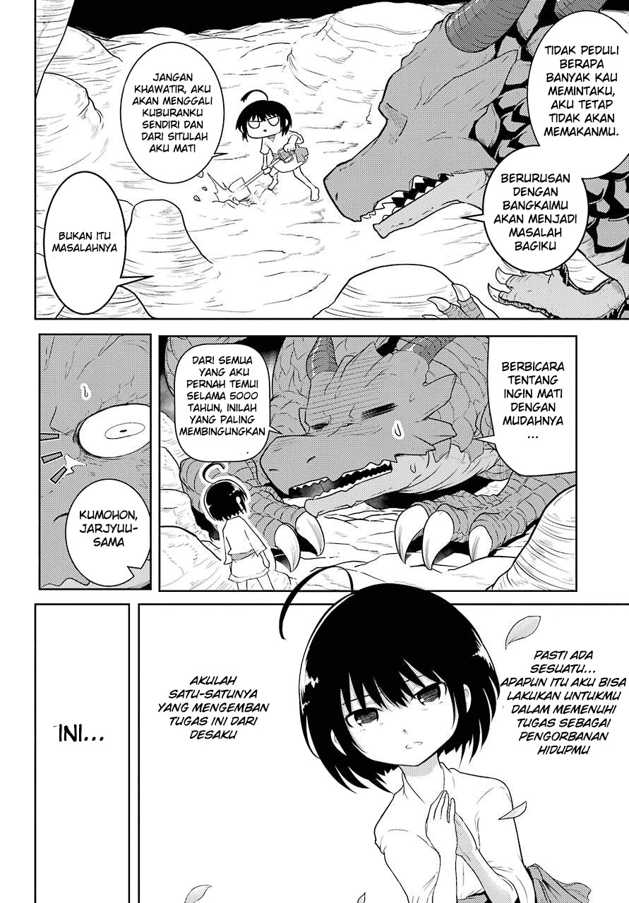 Yowai 5000-nen no Soushoku Dragon, Iwarenaki Jaryuu Nintei: Yada Kono Ikenie, Hito no Hanashi wo Kiite Kurenai Chapter 1 - halaman 10
