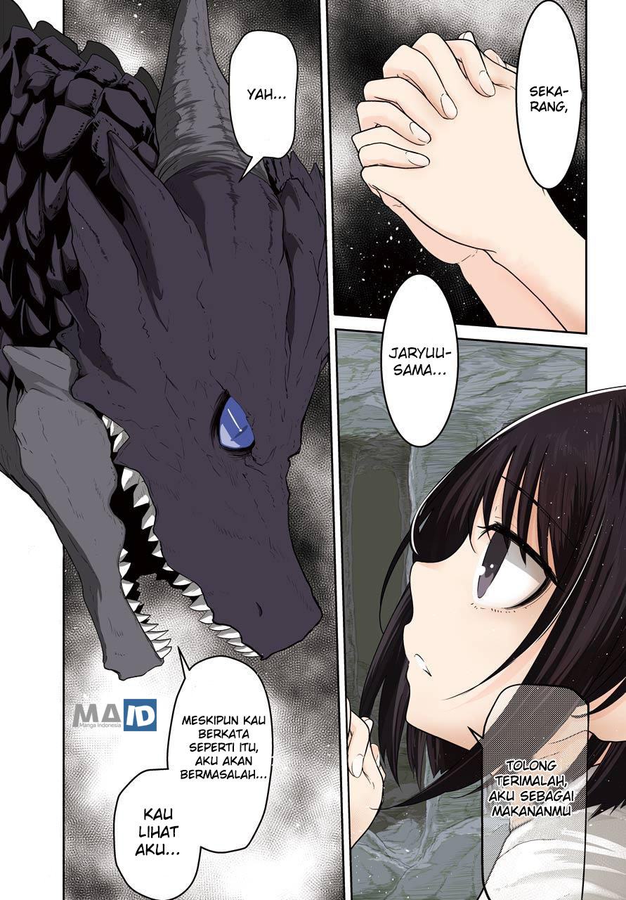 Yowai 5000-nen no Soushoku Dragon, Iwarenaki Jaryuu Nintei: Yada Kono Ikenie, Hito no Hanashi wo Kiite Kurenai Chapter 1 - halaman 3