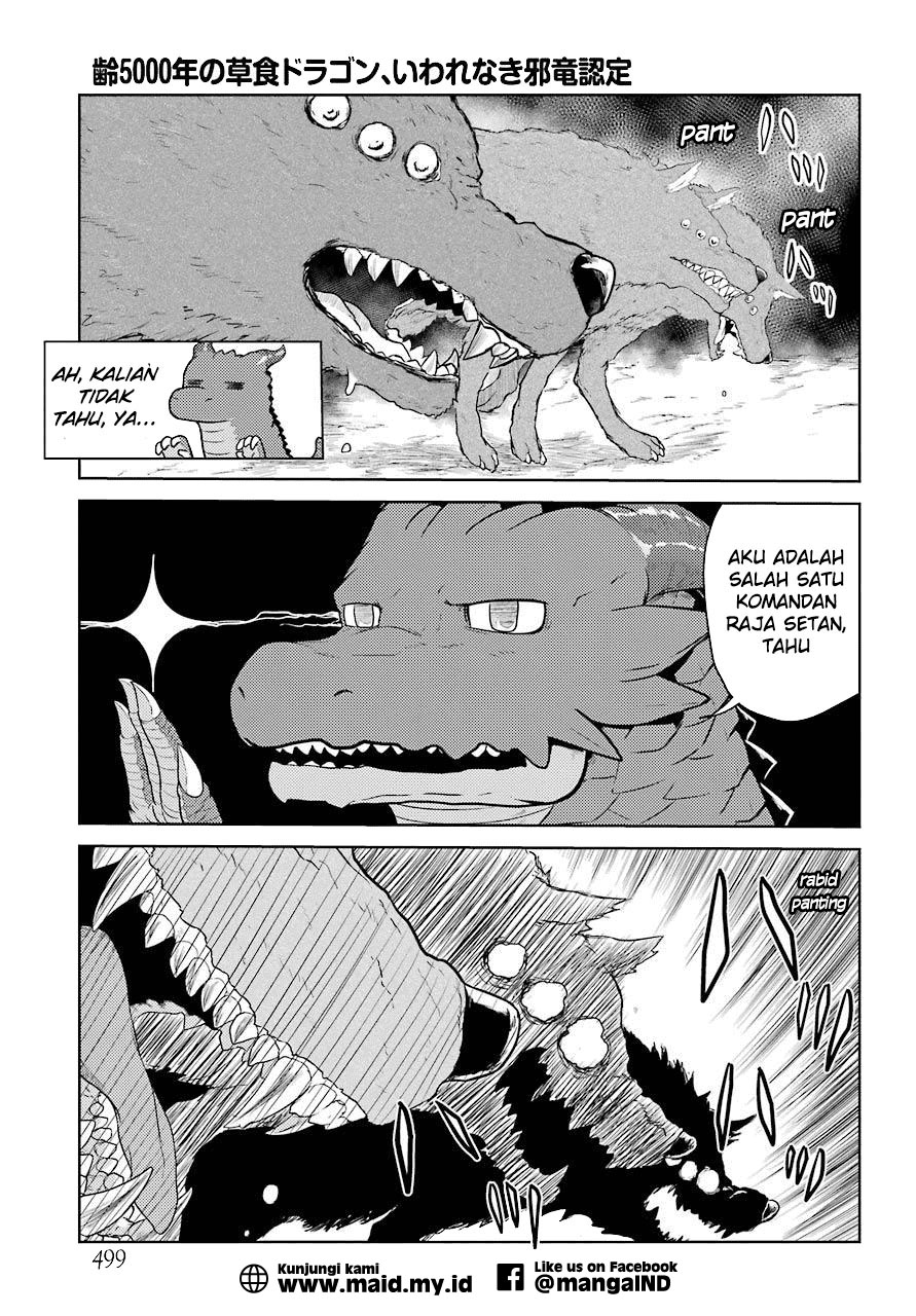 Yowai 5000-nen no Soushoku Dragon, Iwarenaki Jaryuu Nintei: Yada Kono Ikenie, Hito no Hanashi wo Kiite Kurenai Chapter 1 - halaman 39