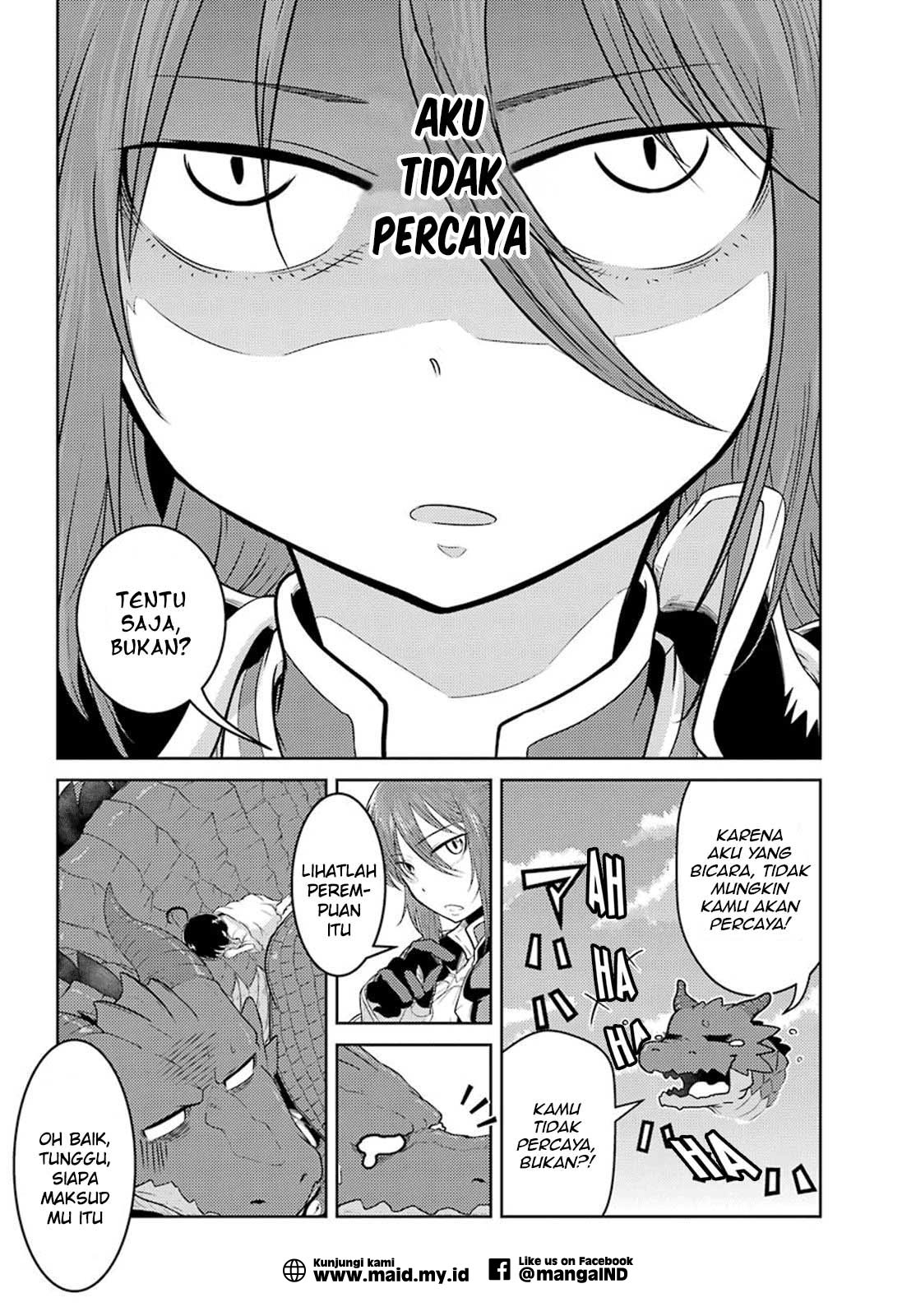 Yowai 5000-nen no Soushoku Dragon, Iwarenaki Jaryuu Nintei: Yada Kono Ikenie, Hito no Hanashi wo Kiite Kurenai Chapter 3 - halaman 31