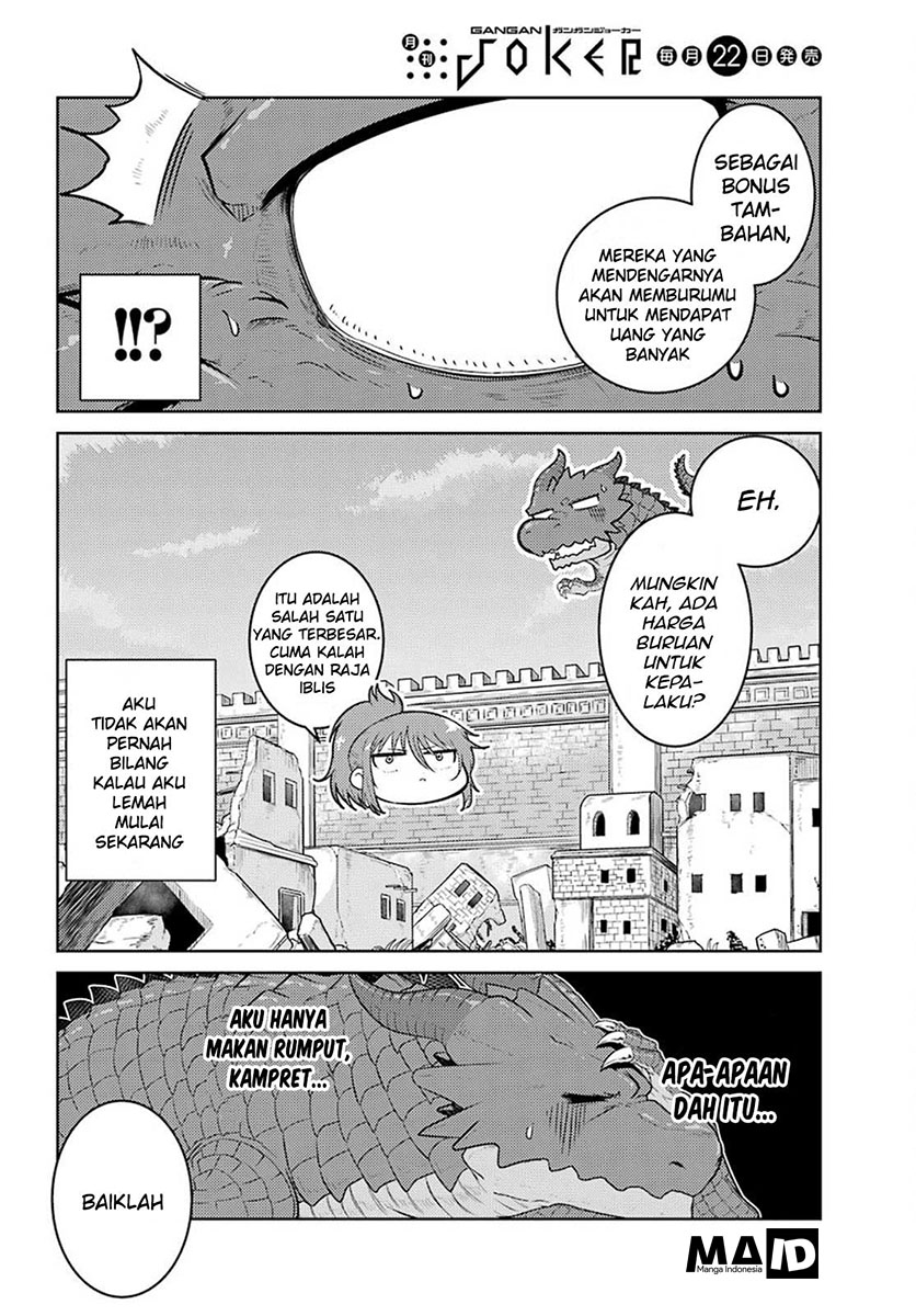 Yowai 5000-nen no Soushoku Dragon, Iwarenaki Jaryuu Nintei: Yada Kono Ikenie, Hito no Hanashi wo Kiite Kurenai Chapter 3 - halaman 37