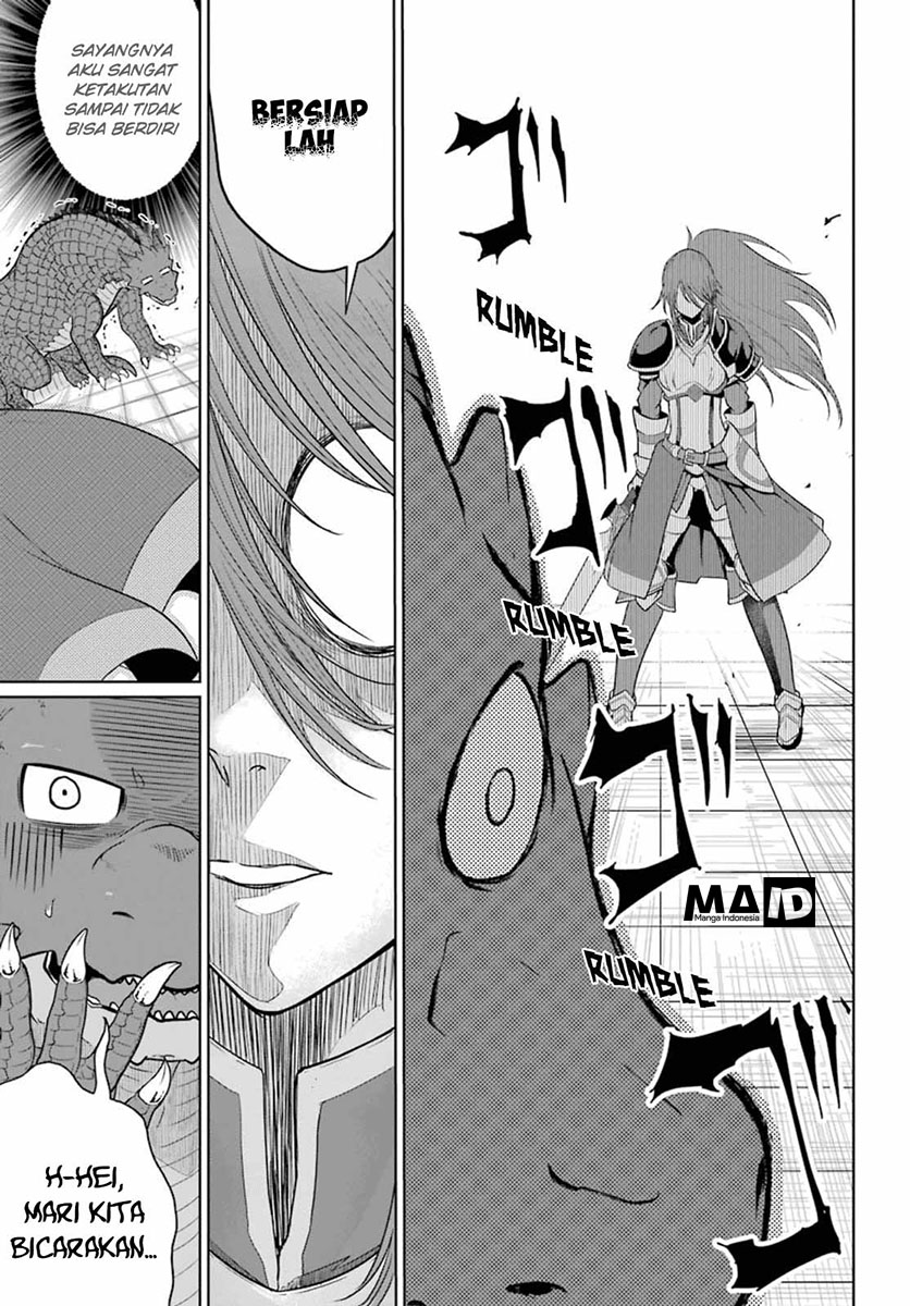 Yowai 5000-nen no Soushoku Dragon, Iwarenaki Jaryuu Nintei: Yada Kono Ikenie, Hito no Hanashi wo Kiite Kurenai Chapter 4 - halaman 21