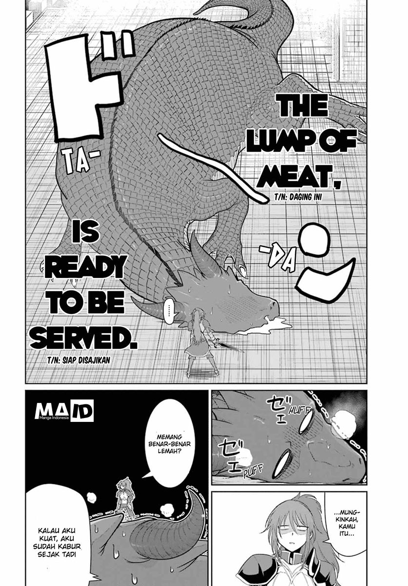 Yowai 5000-nen no Soushoku Dragon, Iwarenaki Jaryuu Nintei: Yada Kono Ikenie, Hito no Hanashi wo Kiite Kurenai Chapter 4 - halaman 26
