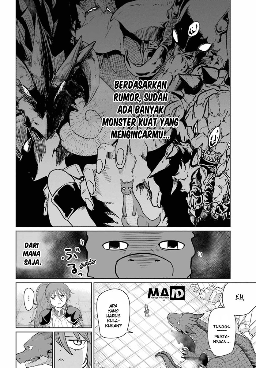 Yowai 5000-nen no Soushoku Dragon, Iwarenaki Jaryuu Nintei: Yada Kono Ikenie, Hito no Hanashi wo Kiite Kurenai Chapter 4 - halaman 32